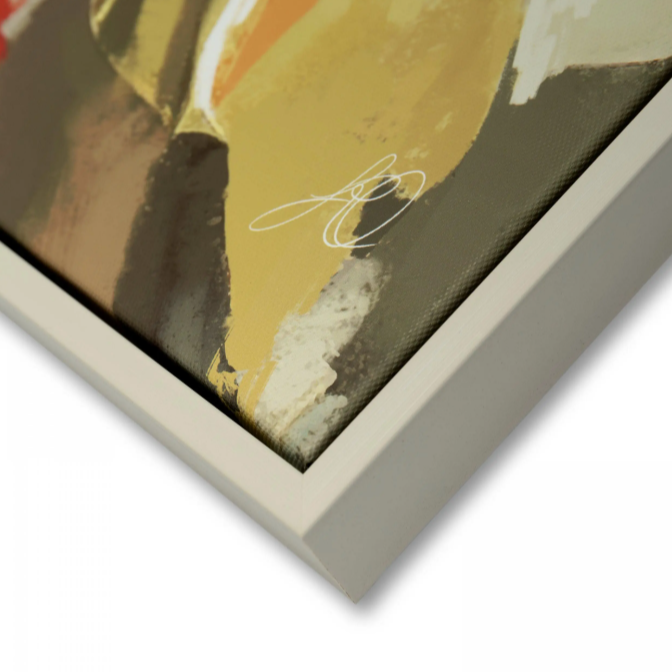 Loved Up Framed Canvas