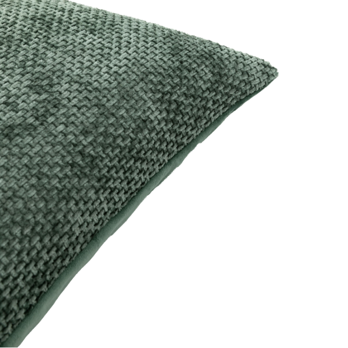 Two Basketweave Chenille Cushions