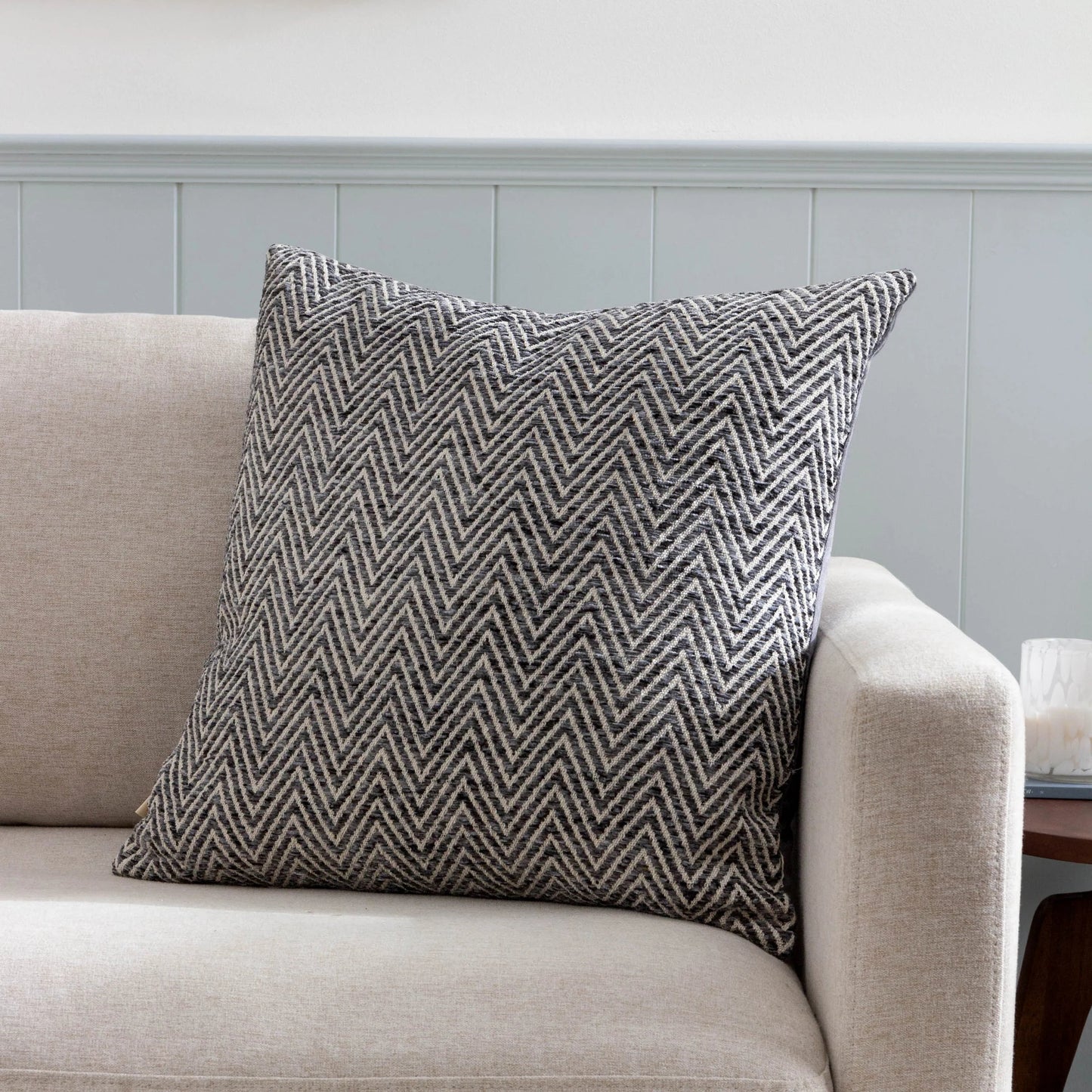 Croft Cushion Set in Grey