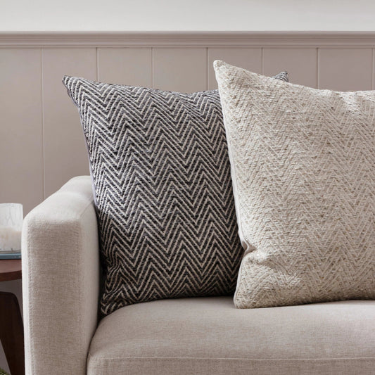 Croft Cushion Set in Grey