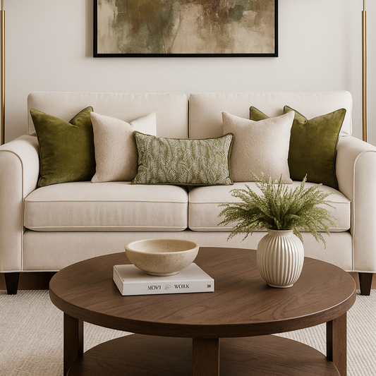 Olive Serenity Cushion Set