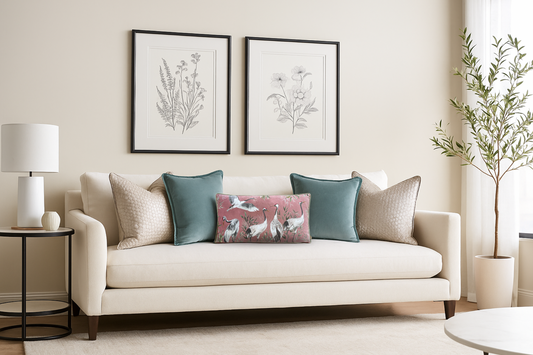 Serene Elegance Cushion Set