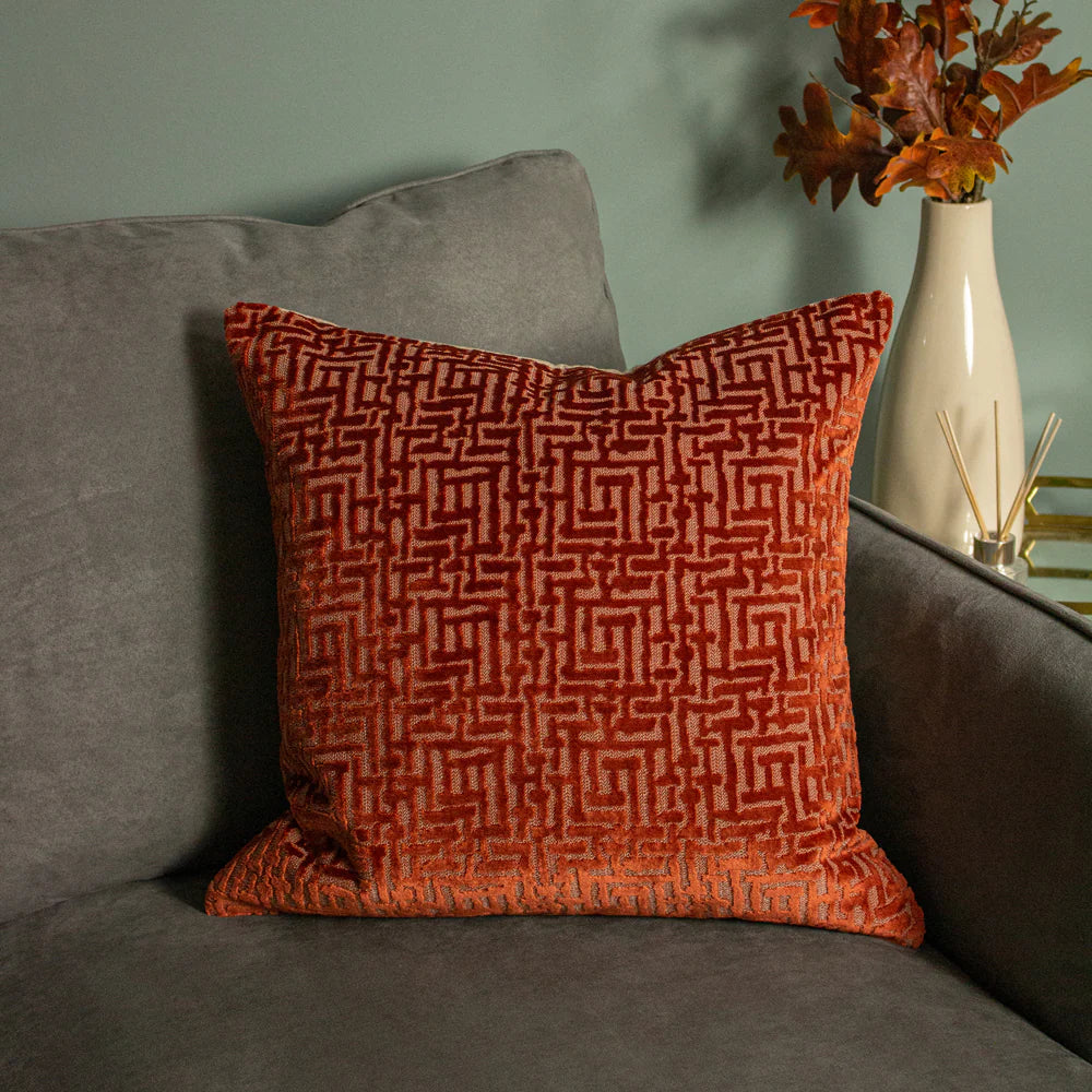 Pheasant Cushion Set in Mustard