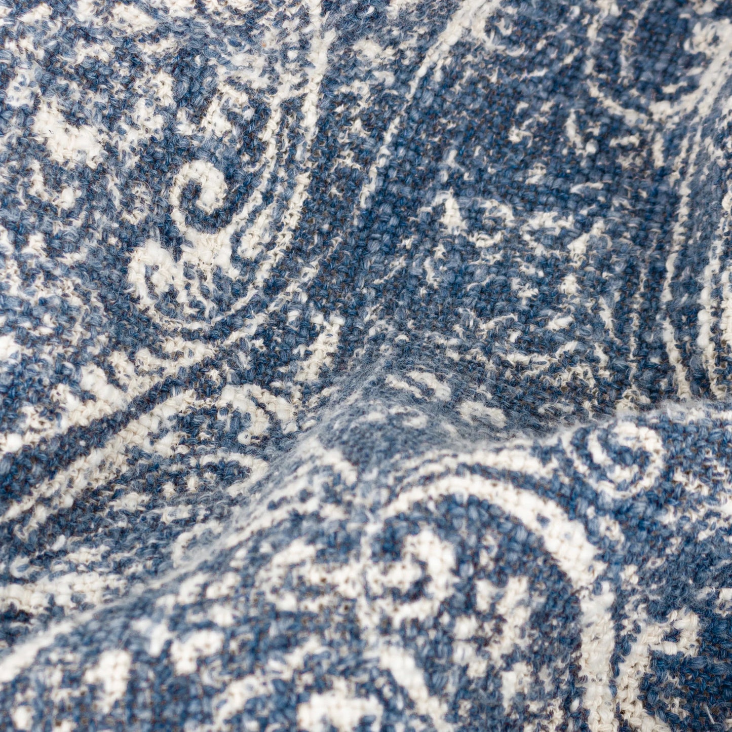 Damask Cushion Set in Blue