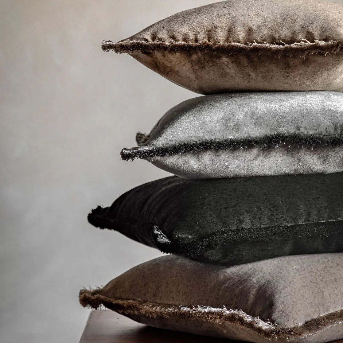 Luxor Fringed Cushion (Set of two)