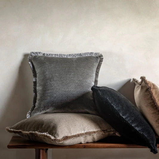 Luxor Fringed Cushion (Set of two)