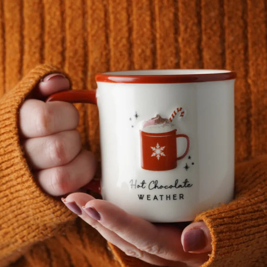 Hot Chocolate Stoneware Mug