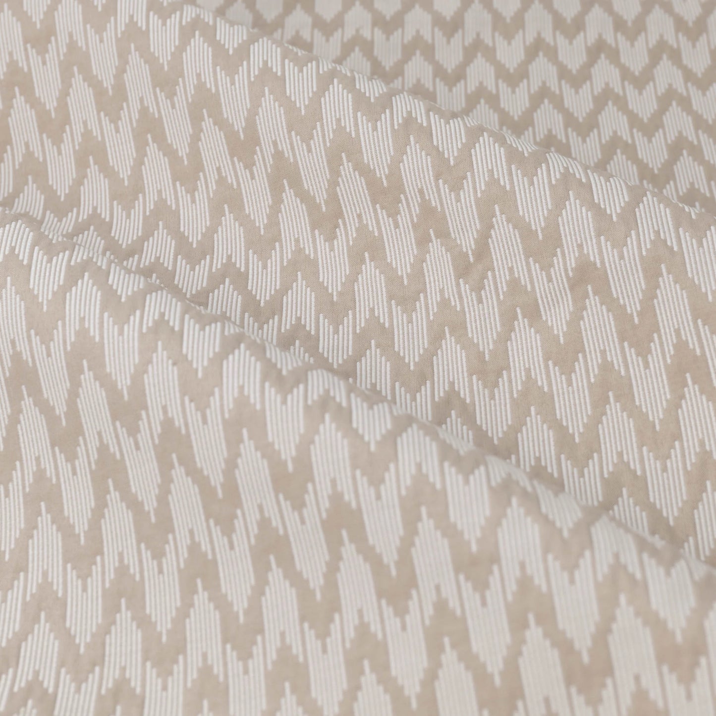 Hutton Jacquard Pencil Pleat Curtains (Pair)