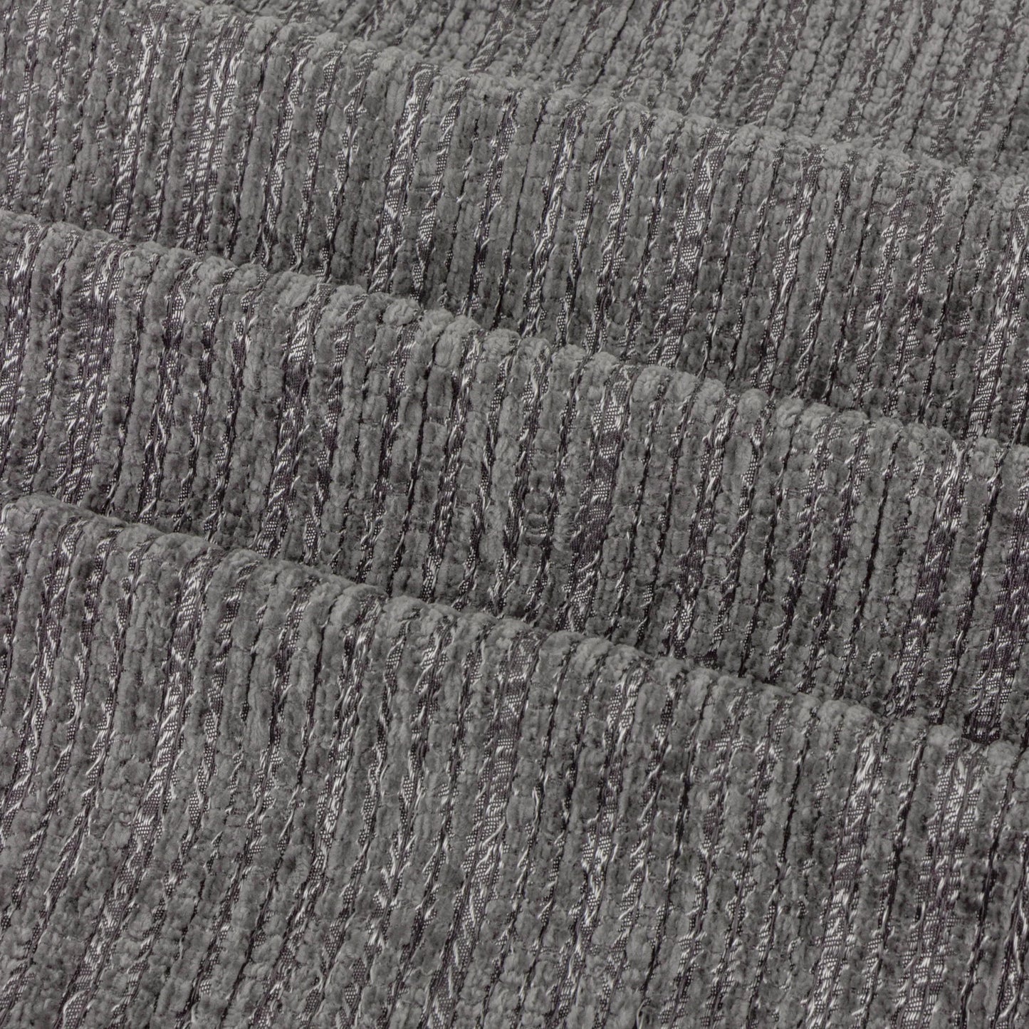 Jason Chenille Eyelet Curtains Graphite (Pair)