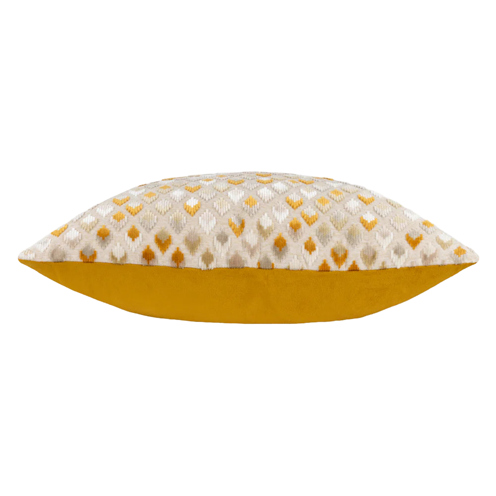Pheasant Cushion Set in Mustard