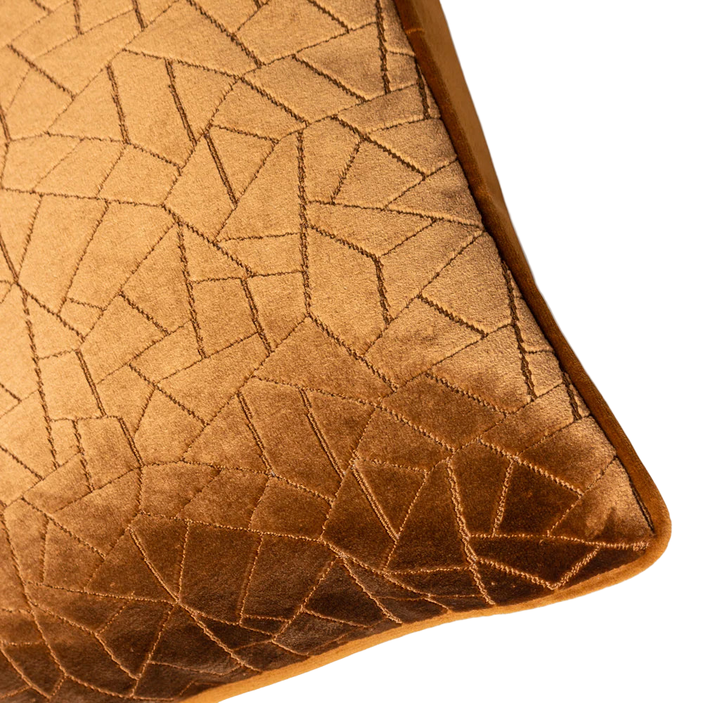 Manhattan Cushion Set in Bronze