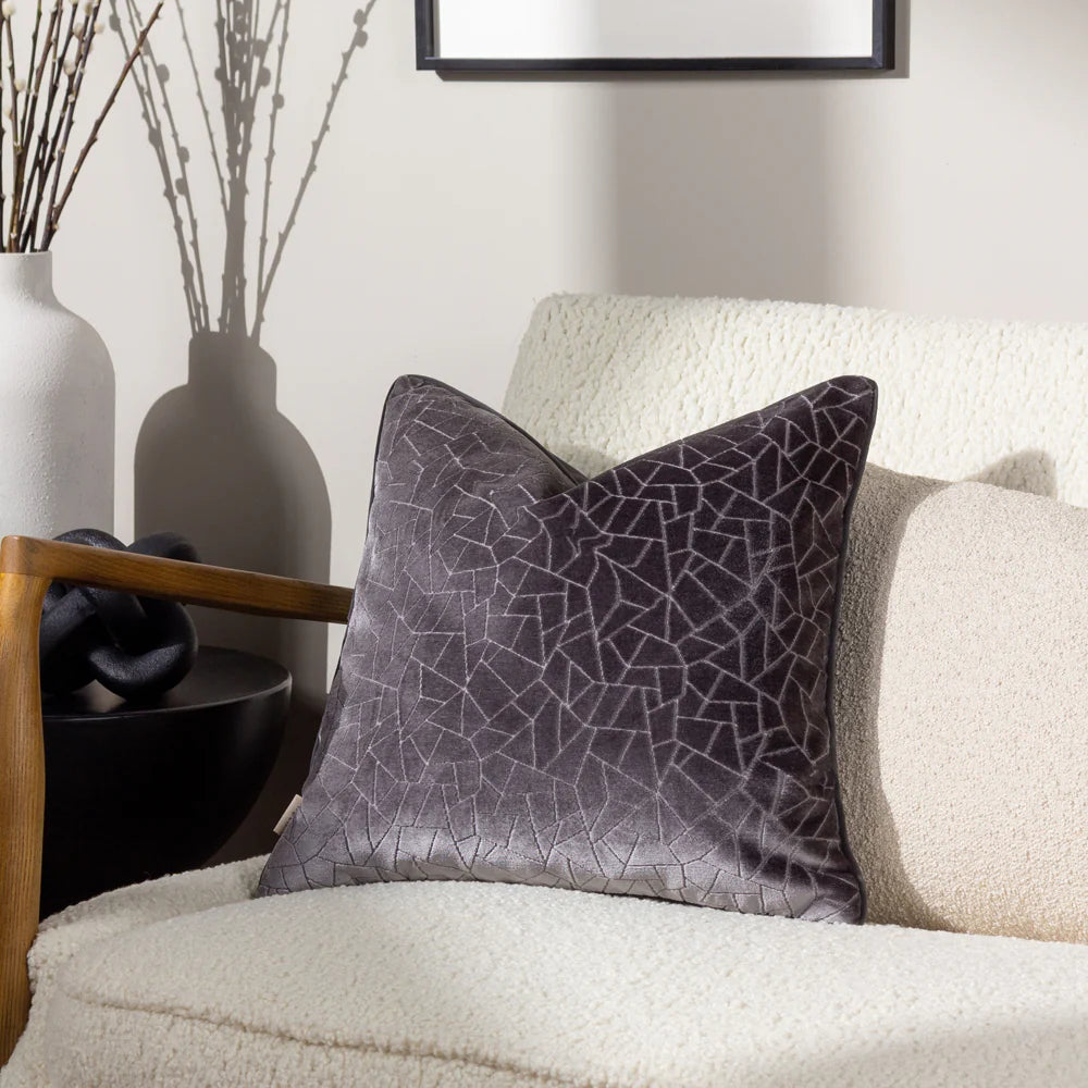 Manhattan Cushion Set in Grey