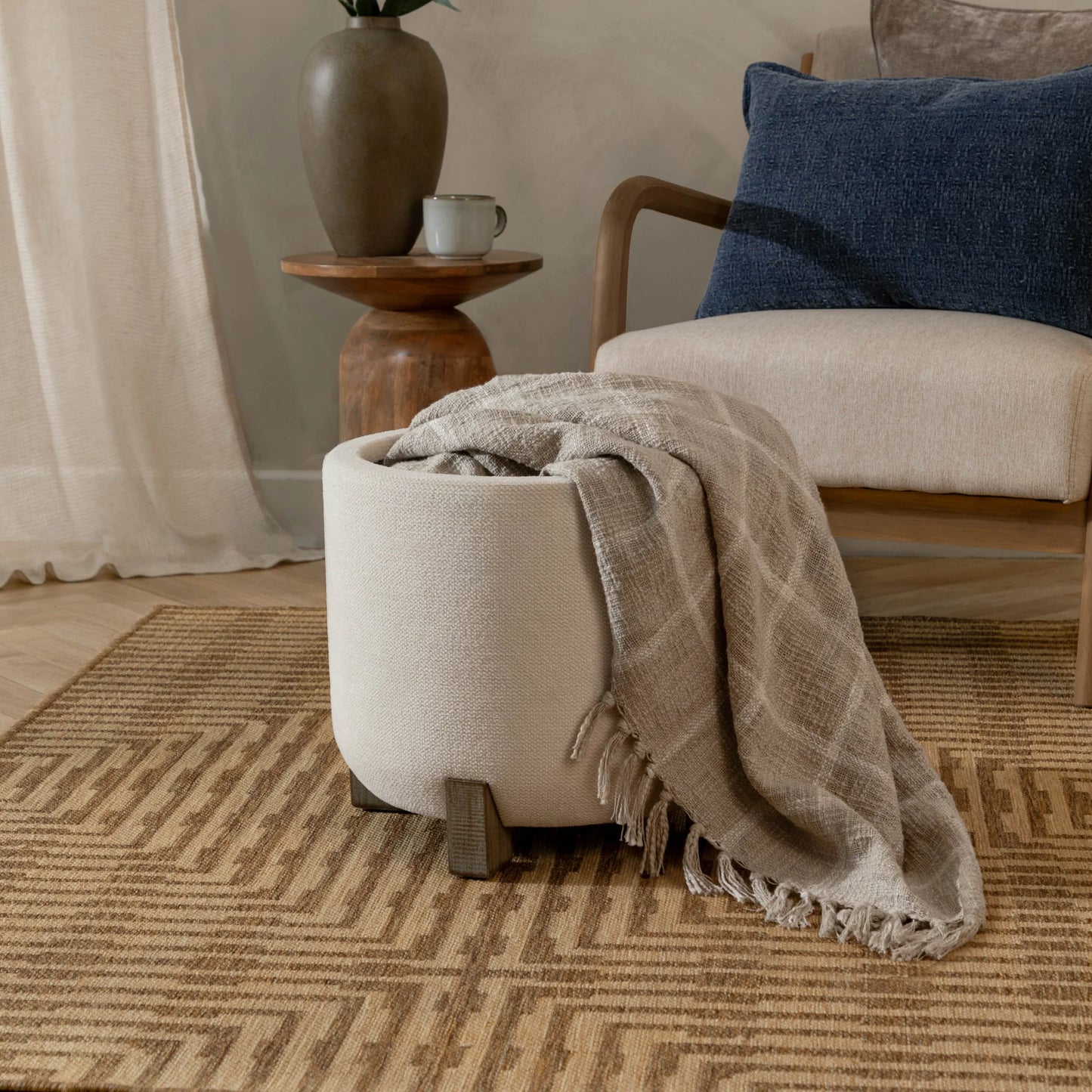 Nelson Storage Footstool