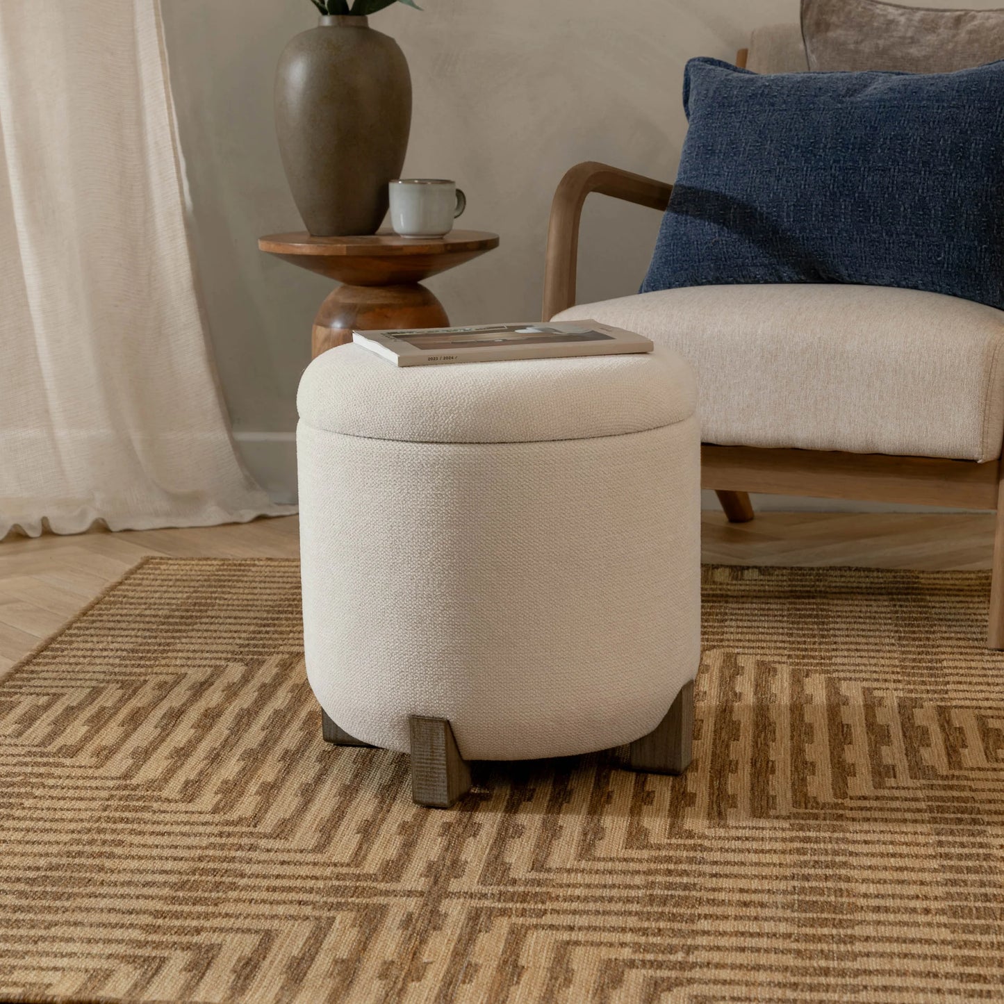Nelson Storage Footstool