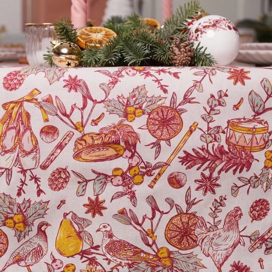 Twelve Days of Christmas Table Runner