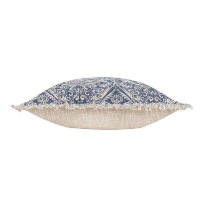 Damask Cushion Set in Blue
