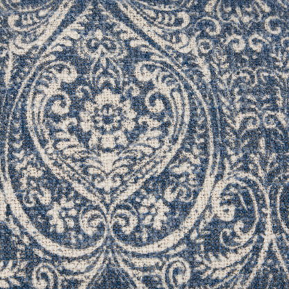 Damask Cushion Set in Blue