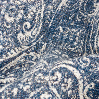 Damask Cushion Set in Blue