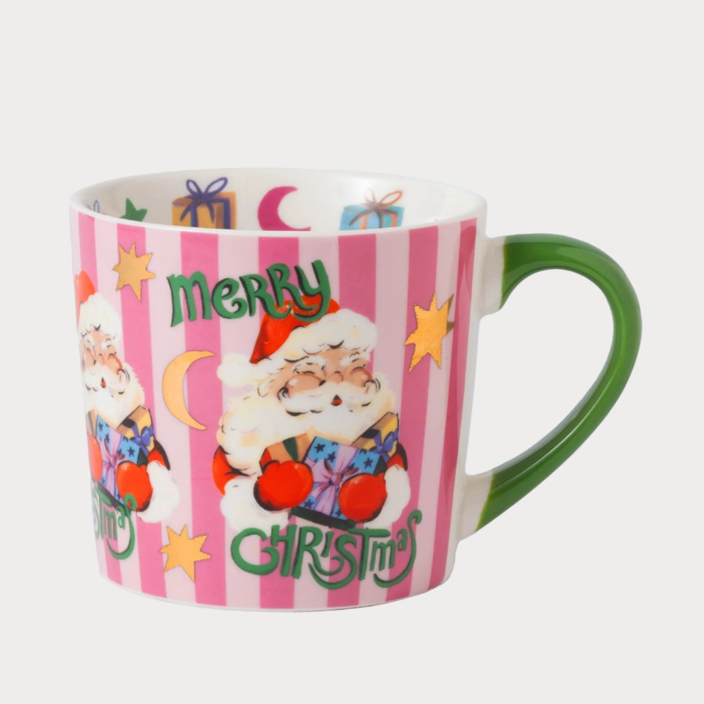 Merry Christmas Santa Presents Mug