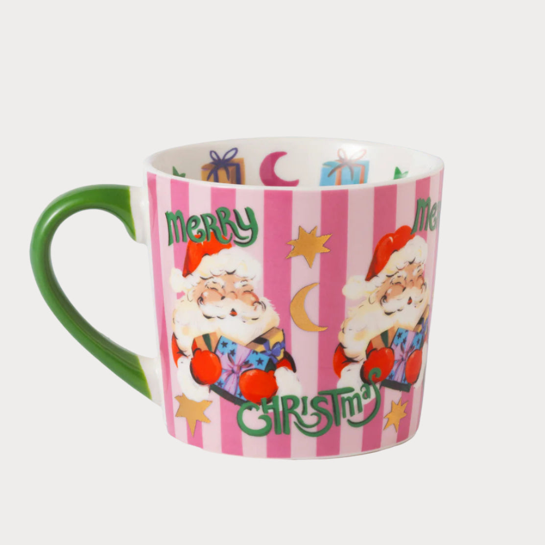 Merry Christmas Santa Presents Mug