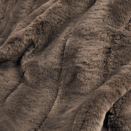 Mink Empress Faux Fur Throw