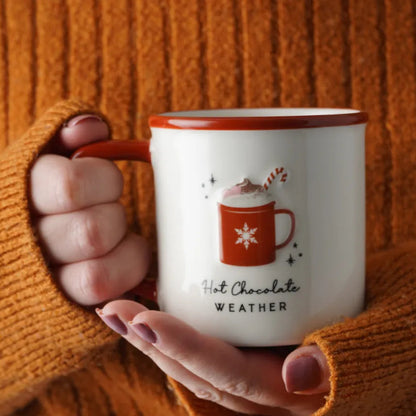 Hot Chocolate Stoneware Mug