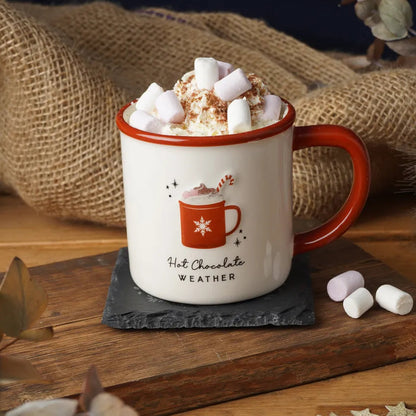 Hot Chocolate Stoneware Mug