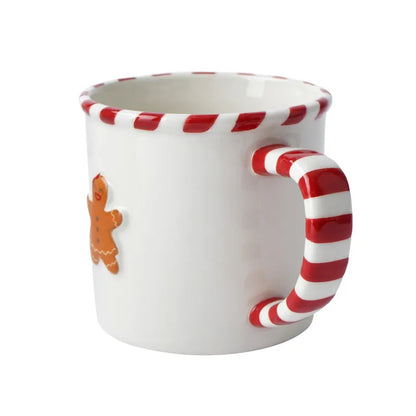 Christmas Gingerbread Lady Stoneware Mug