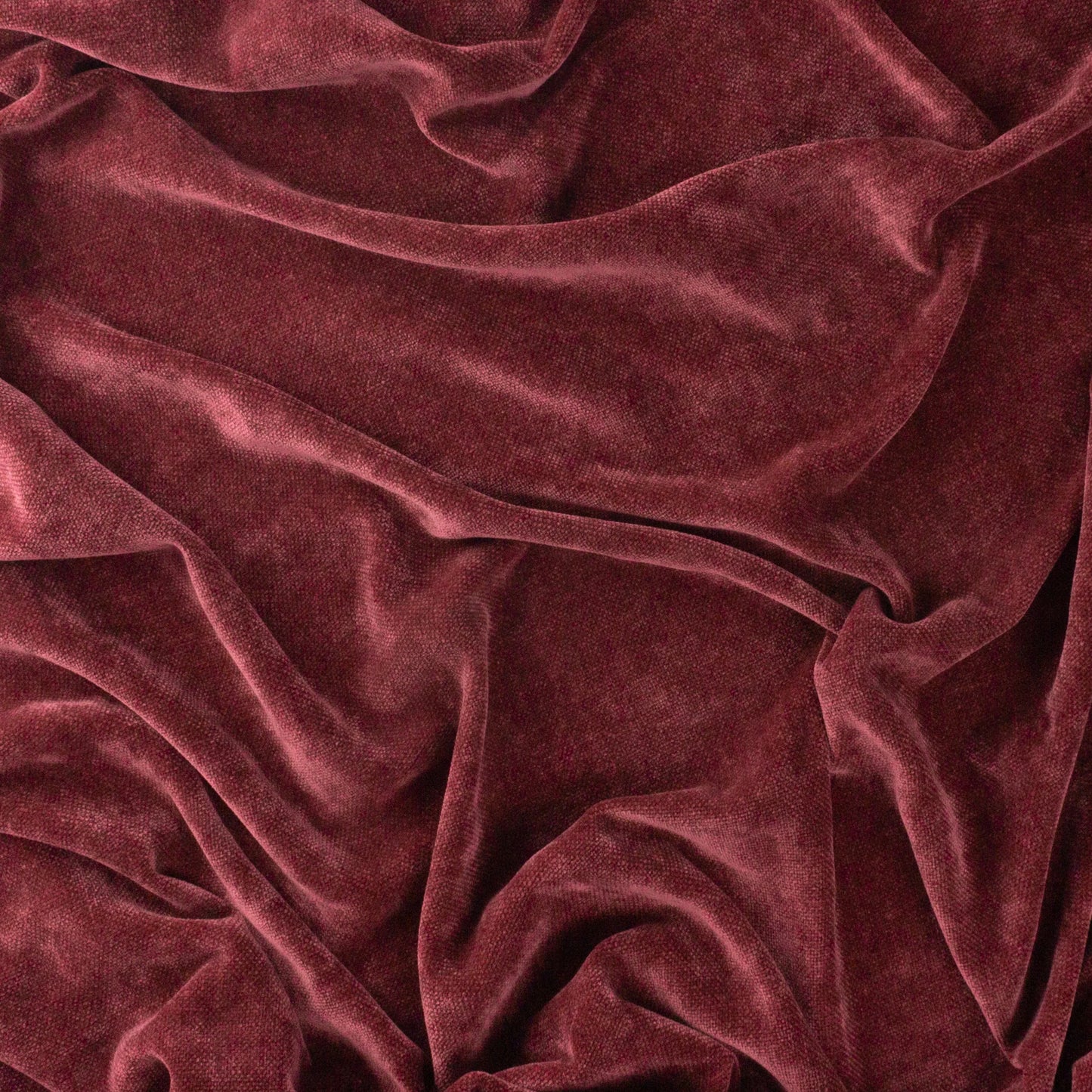 Maroon Heavy Chenille Velvet Throw