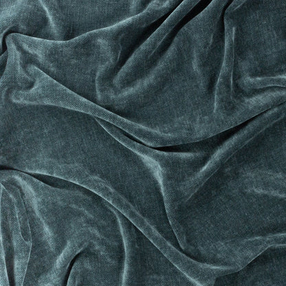 Marine Heavy Chenille Velvet Throw