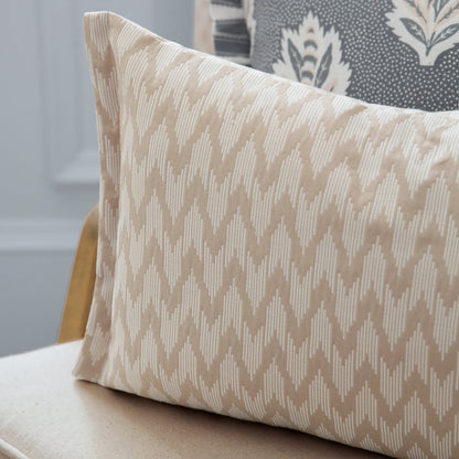 Hutton Jacquard Pencil Pleat Curtains (Pair)