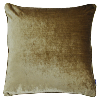 Golden Terra Pair of Velvet Cushions