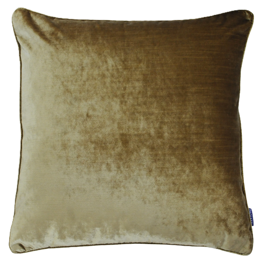 Golden Terra Pair of Velvet Cushions