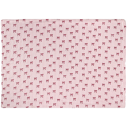 Parisian Bows Fleece Throw