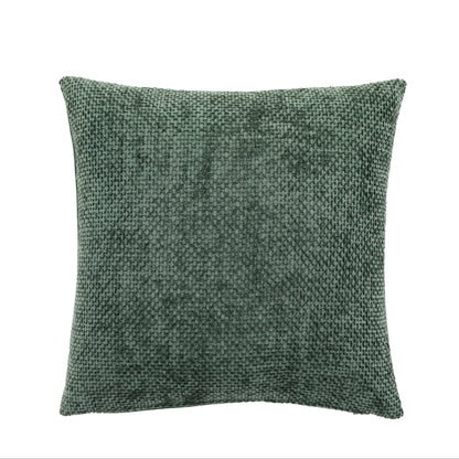 Two Basketweave Chenille Cushions