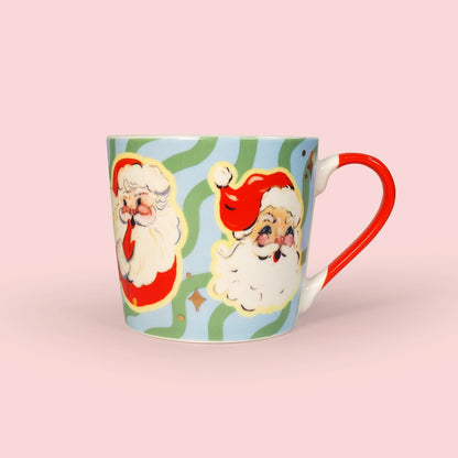Retro Santa Christmas Mug