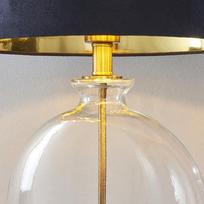 Black Gardenia Table Lamp